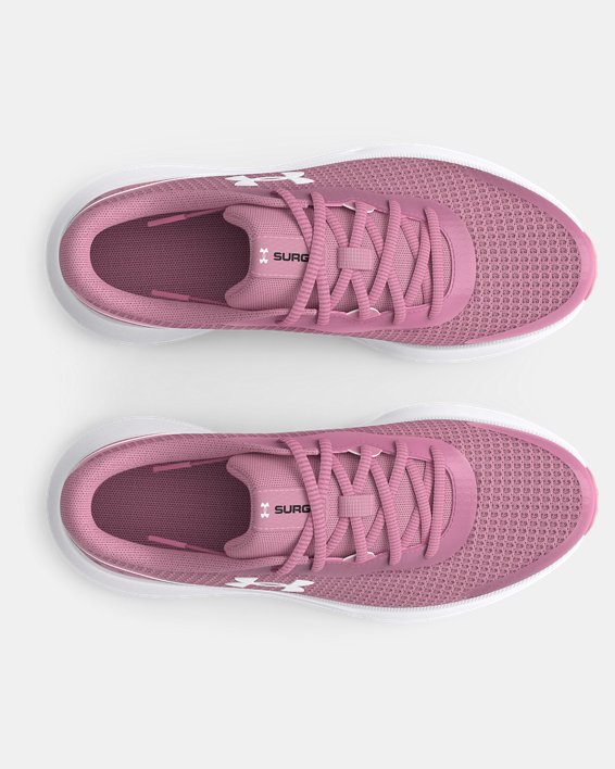 Women's UA Surge 3 Running Shoes in Pink image number 2